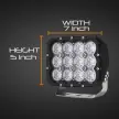 5x7 Inch LED Work Lights